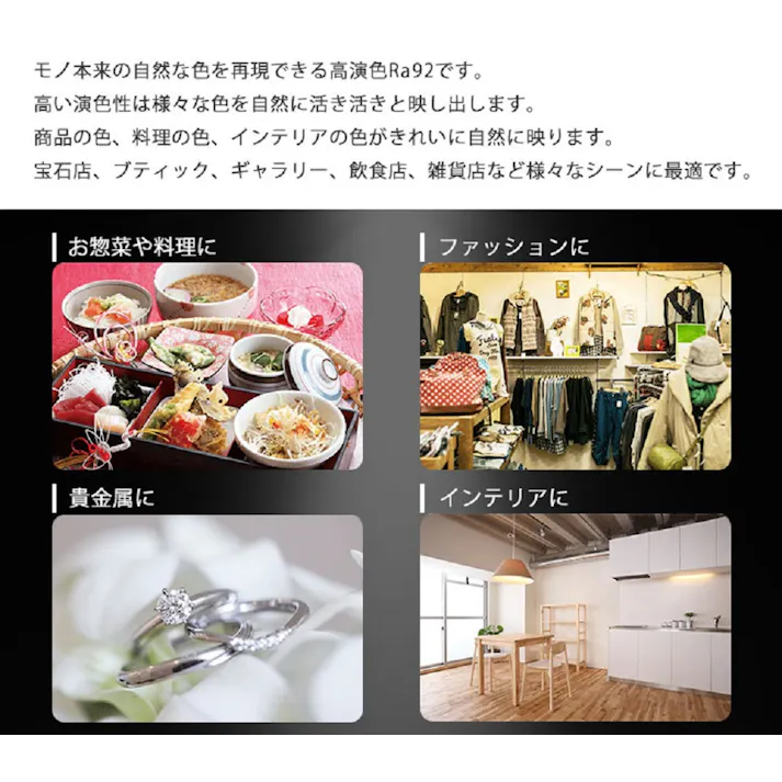 LED電球 E11 60形相当 高演色Ra92 フリッカーフリー 電球色2700K BH-0711AN-WH-WW-Ra92