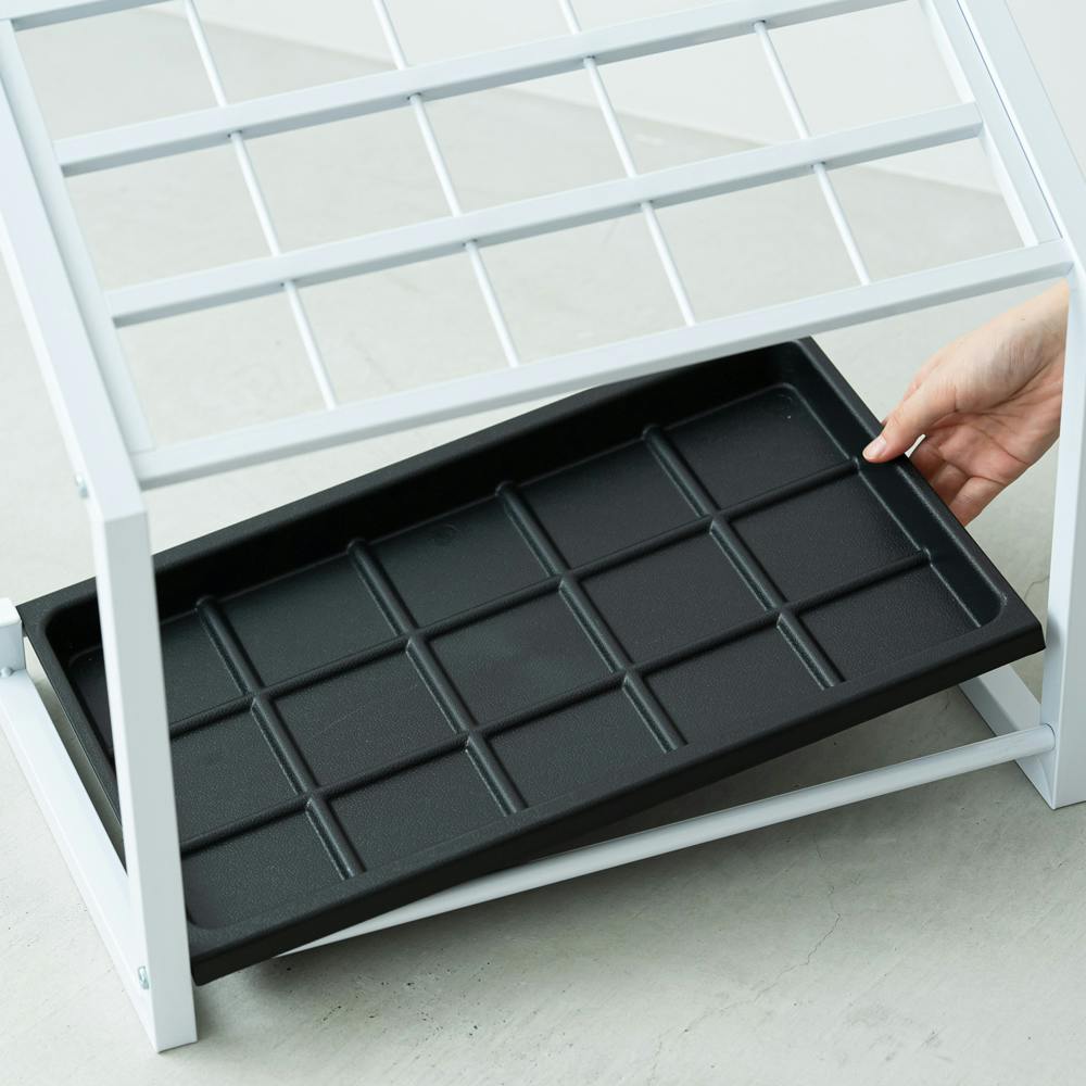 15マス傘立て(ホワイト)】幅48×奥行29.5×高さ43cm 15本用 新生活 カサ