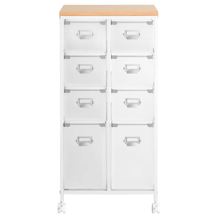 宮武製作所 MIYATAKE 小分けキッチンストッカー Tolone(トローネ)8杯縦