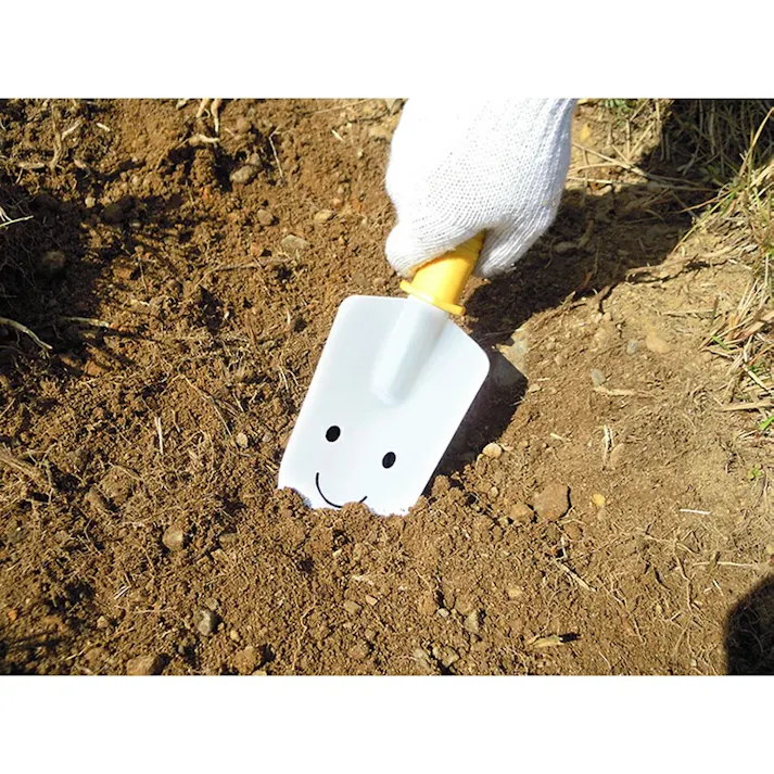 ニコニコハンドスコップ 黄 大進 園芸 ガーデニング 農業 女性 庭 農作業 家庭菜園 用具 工具 園芸 ガーデニング 農業 女性 庭 農作業 家庭菜園 用具 工具 スコップ ショベル シャベル 軽量 軽い 軽い お手軽 イモ 芋 掘り ほり 4939736502594
