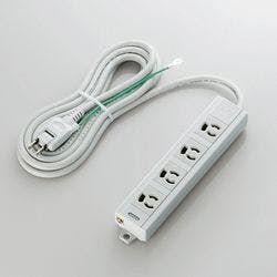 RoHs準拠OAタップ 3ピン 4個口 2ピンスイングプラグ マグネット付き 3m グ メーカー在庫品 電源ケーブル・延長コード RoHs準拠OAタップ 3ピン 4個口 2ピンスイングプラグ マグネット付き 3m グ メーカー在庫品 電源ケーブル・延長コード