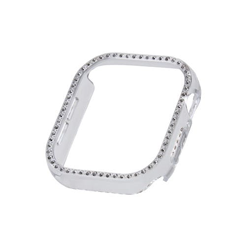 Apple Watch Series 10 [ 42mm ] バンパー ハード ラインストーン クリア ケース・ストラップ