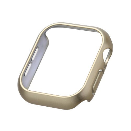 Apple Watch Series 10 [ 42mm ] バンパー ハード メタリック ゴールド ケース・ストラップ