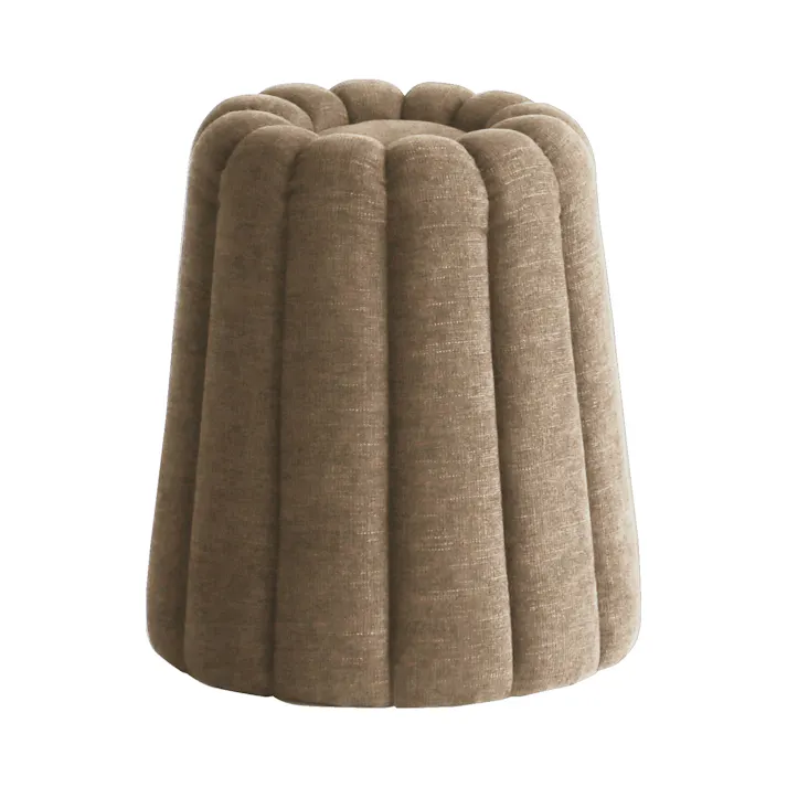 置くだけで可愛いお菓子型スツール Canele Stool ベージュ