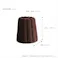 置くだけで可愛いお菓子型スツール Canele Stool ベージュ
