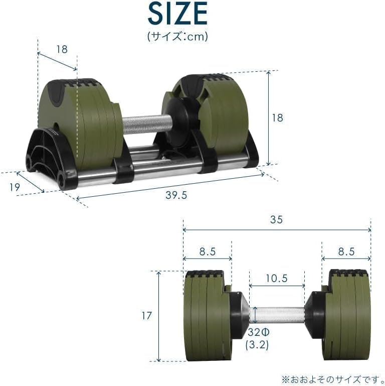 フレックスベル 正規品 可変式 ダンベル 20kg *2個 2kg刻み フレックスベル 20kg 2kg刻み ブラック 2個 FLEXBELL NUOBELL