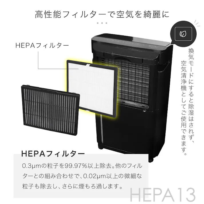 ライシン ルーバー付き 除湿機 ブラック 最大除湿量19L/日 タンク容量5.5L 空気清浄機能付 コンプレッサー 式 ルーバー 空気清浄機能 付き 大容量 パワフル 衣類乾燥 省エネ コンパクトタイマー タッチパネル 連続排水 スリープ 自動霜取り 除湿 除湿器 乾燥機 乾燥器 カビ 対策 黒