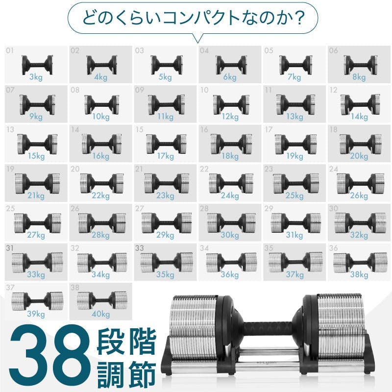 ライシン ヘリックスミラー 40kg 1kg刻み シルバー 2個 Lysin