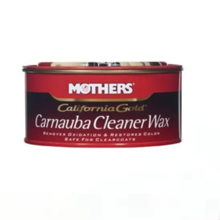 マザーズ(Mothers) カリフォルニアゴールド ブラジリアンカルナバクリーナーWAX ペースト 340g 塗装面の洗浄、艶出し、保護 ポリッシュとワックスの 2 in 1 #05500