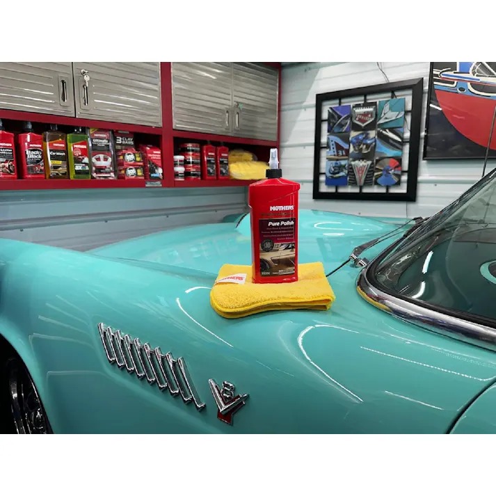 マザーズ(Mothers) カリフォルニアゴールド ピュアポリッシュ STEP1 473ml 塗装面用ワックスの除去 下地作り #07100