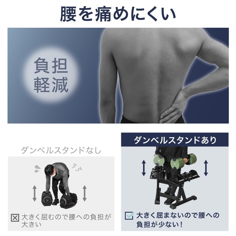 ライシン ダンベル スタンド Pro 日本人仕様 フレックスベル / プロ