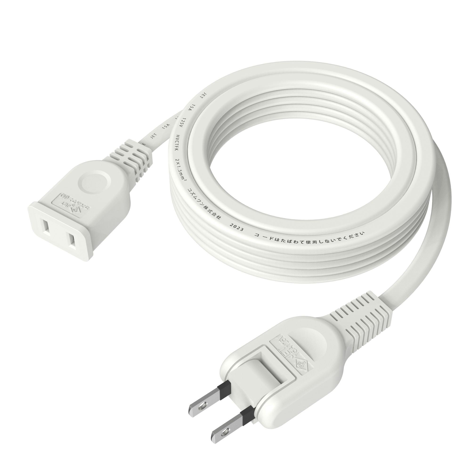 KOZUMUWAN 延長コード 電源タップ 3m 断線に強い 180度回転プラグ すっきり配線 15A 1500W 耐寒 耐熱 トラッキング 火災予防 絶縁カバ 電源ケーブル・延長コード KOZUMUWAN 延長コード 電源タップ 3m 断線に強い 180度回転プラグ すっきり配線 15A 1500W 耐寒 耐熱 トラッキング 火災予防 絶縁カバ 電源ケーブル・延長コード
