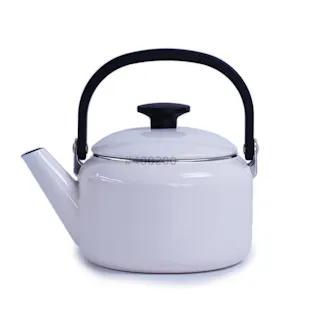 富士ホーロー ナチュール ケトル ガス火 IH対応 ホーロー 2L NA-2.0K【やかん 蓋 琺瑯 直火 IH ほうろう 調理器具】 ホワイト