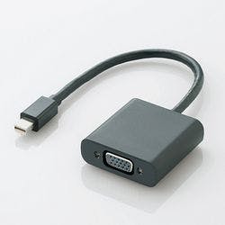 miniDisplayPort変換アダプタ VGA ブラック AD-MDPVGABK パソコン・周辺機器 miniDisplayPort変換アダプタ VGA ブラック AD-MDPVGABK パソコン・周辺機器
