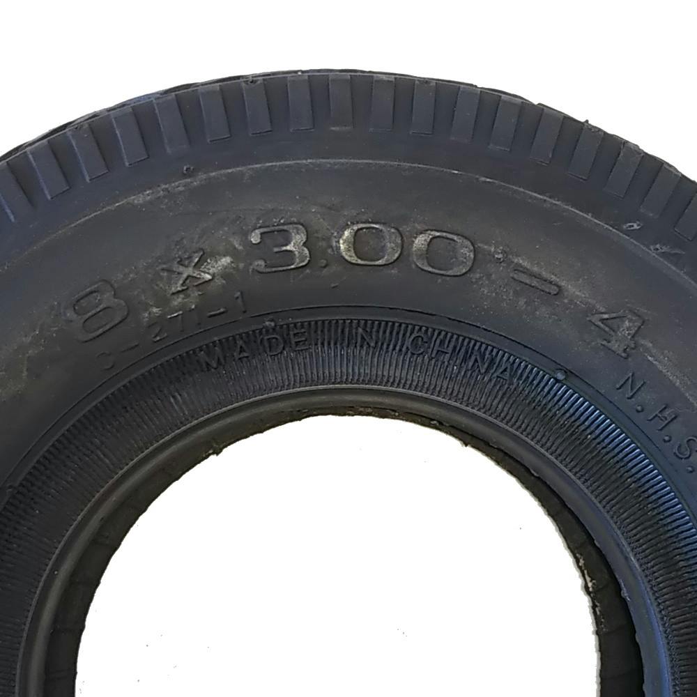 8x3.00-4 (8x300-4) タイヤ 黒 台車 補修 部品 ソウリン SORIN 双