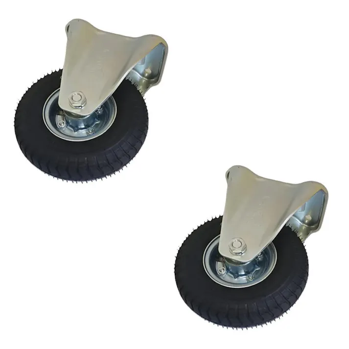 HC2.50-4PK 台車用エアータイヤ 固定キャスター タイヤサイズ2.50-4/250-4 2個セット