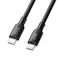 USB2.0 Type-C シリコンケーブル(PD240W・2m・ブラック)
