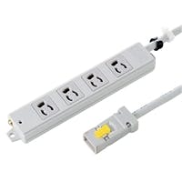 工事物件タップ TAP-KH4-3 電源ケーブル・延長コード 工事物件タップ TAP-KH4-3 電源ケーブル・延長コード