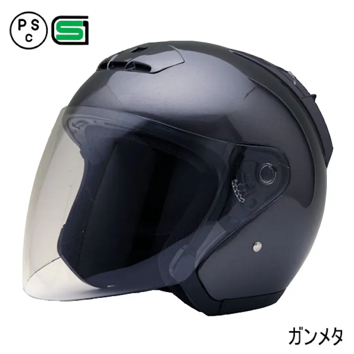 ネオライダース バイク ヘルメット SY-5 ガンメタ XXLサイズ ばいくへるめっと ばいく へるめっと バイクへるめっと ばいくヘルメット