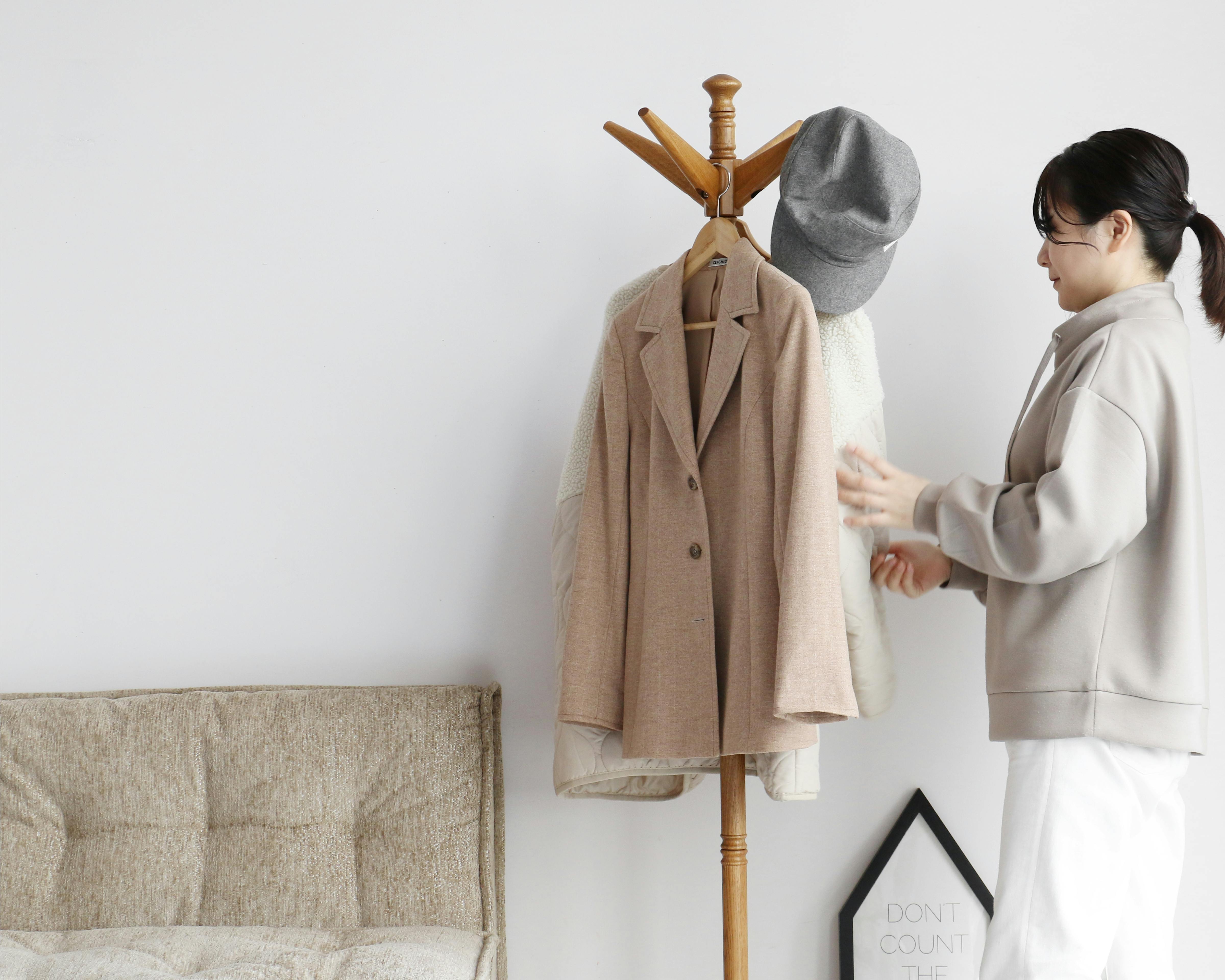 60's北欧ヴィンテージテイストのポールハンガー Herit. Pole Hanger