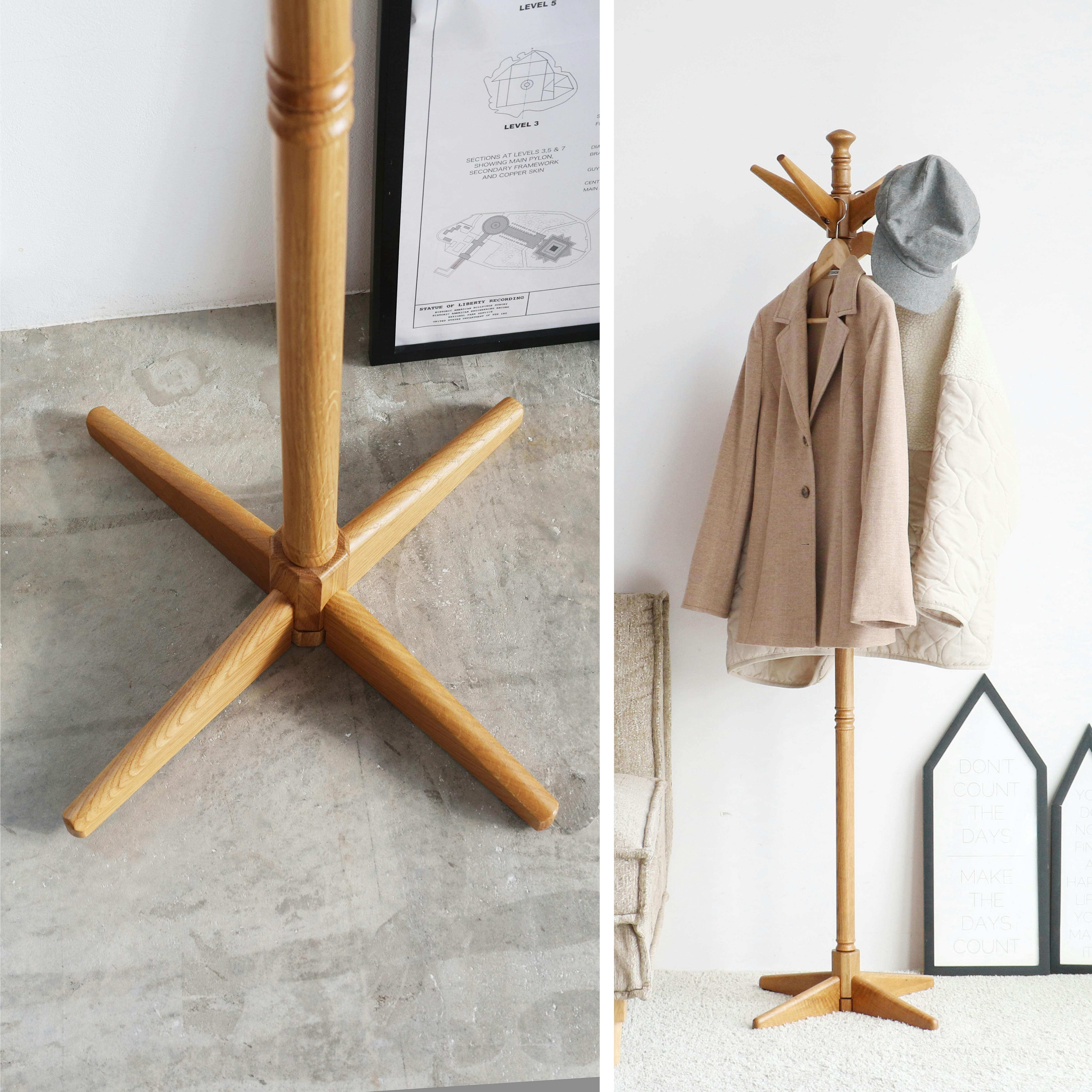 60's北欧ヴィンテージテイストのポールハンガー Herit. Pole Hanger