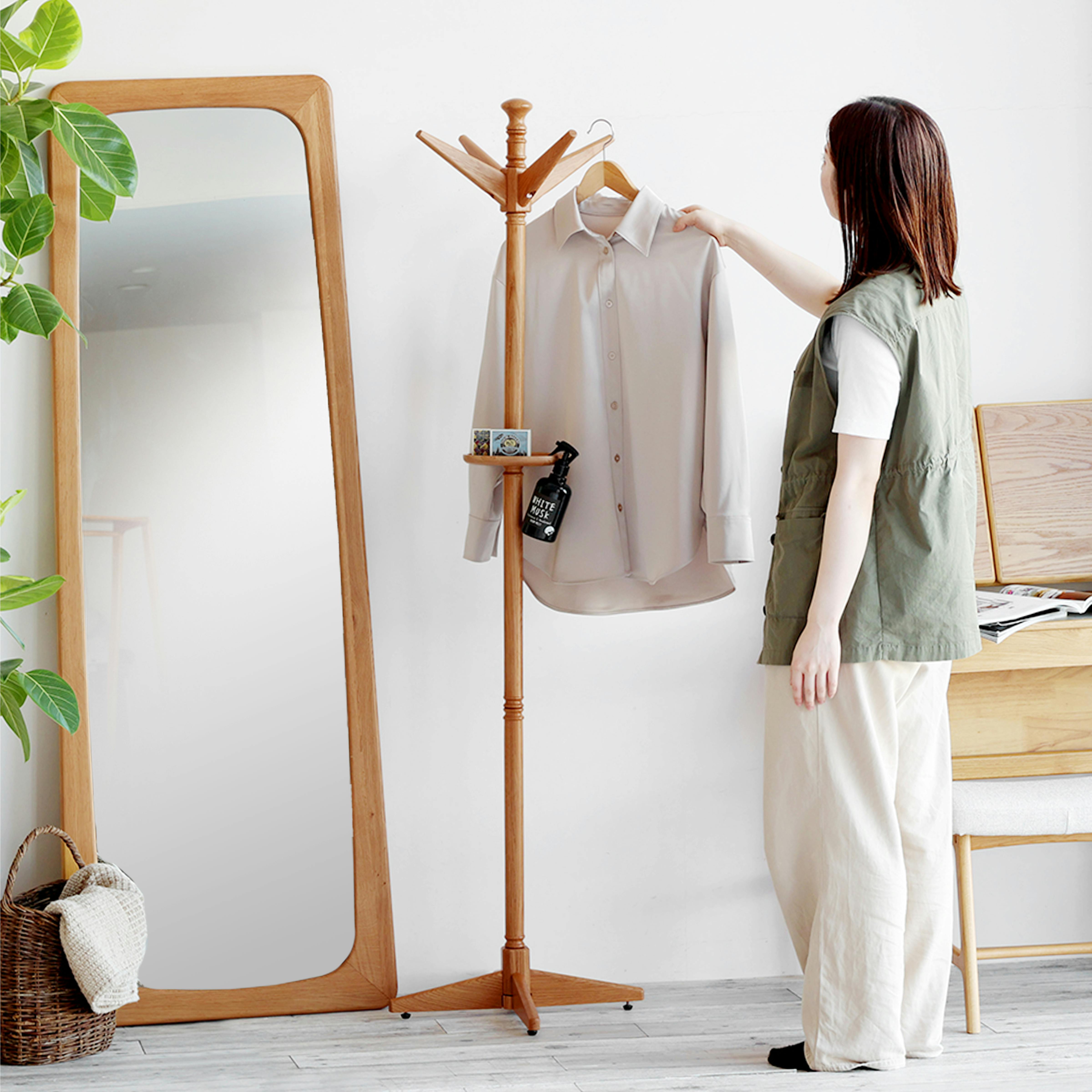 60's北欧ヴィンテージテイストのポールハンガー Herit. Pole Hanger