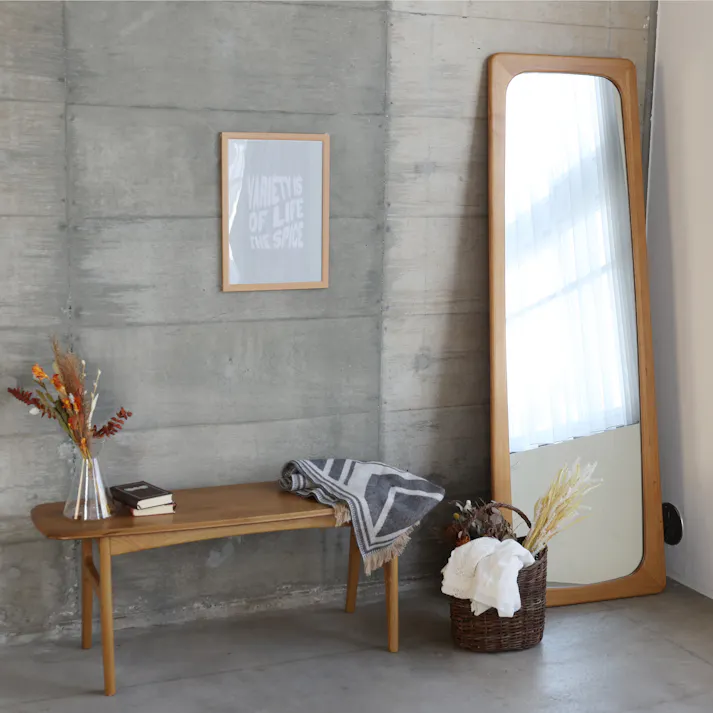 60’s北欧ヴィンテージテイストのミラー Herit. Mirror