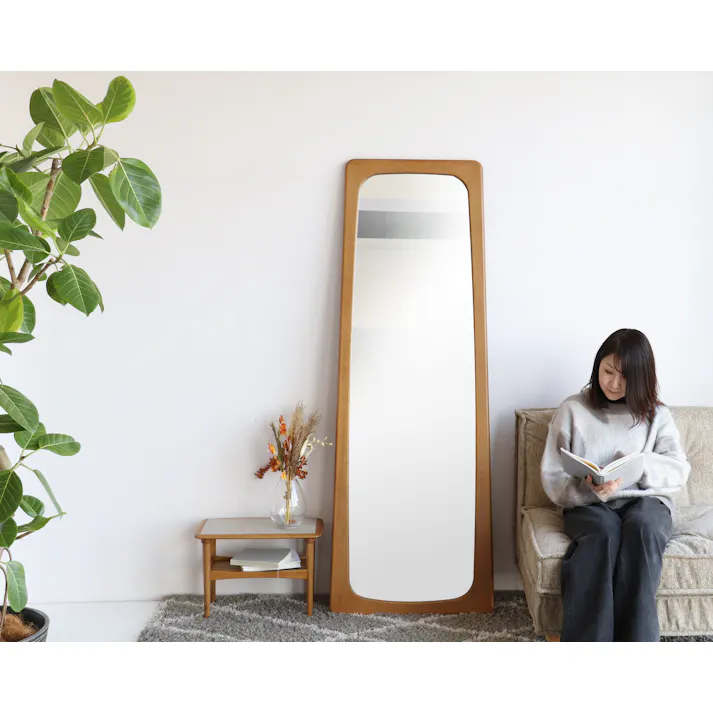 60’s北欧ヴィンテージテイストのミラー Herit. Mirror