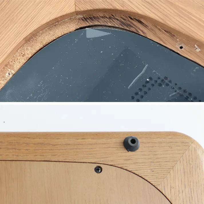 60’s北欧ヴィンテージテイストのミラー Herit. Mirror