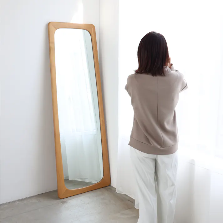 60’s北欧ヴィンテージテイストのミラー Herit. Mirror