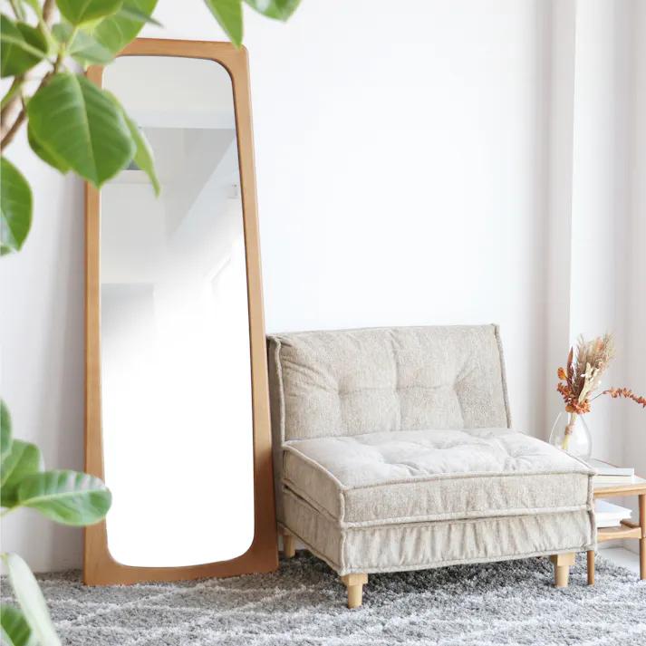60’s北欧ヴィンテージテイストのミラー Herit. Mirror
