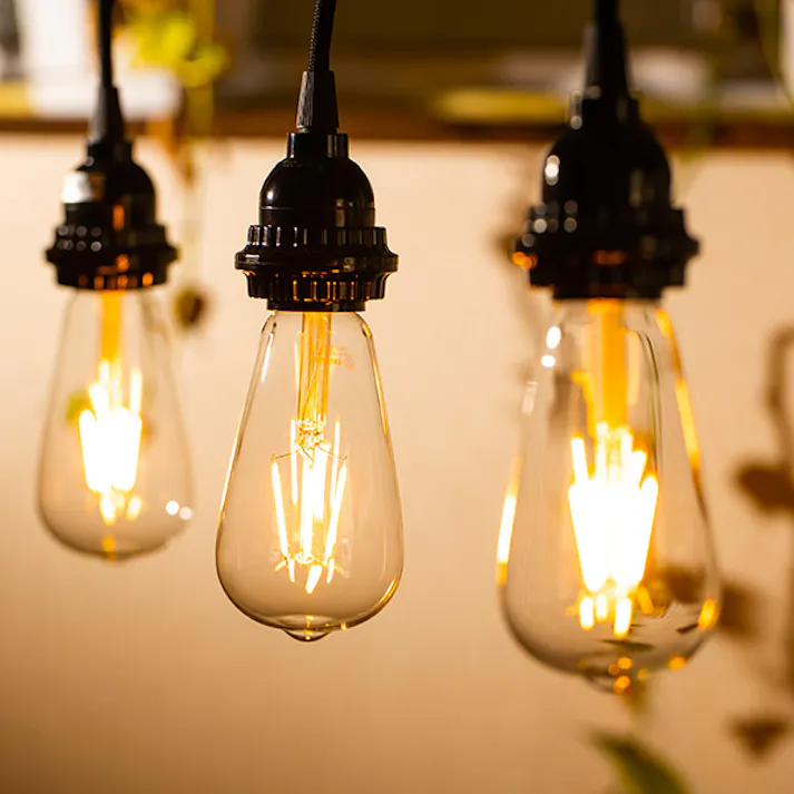 LED電球 E26 30形相当 エジソン電球 濃い電球色2100K BD-0426ST64