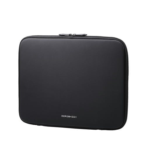パソコンケース 14インチ 衝撃吸収 スリム ダブルファスナー ブラック メーカー在庫品 パソコン・周辺機器 パソコンケース 14インチ 衝撃吸収 スリム ダブルファスナー ブラック メーカー在庫品 パソコン・周辺機器