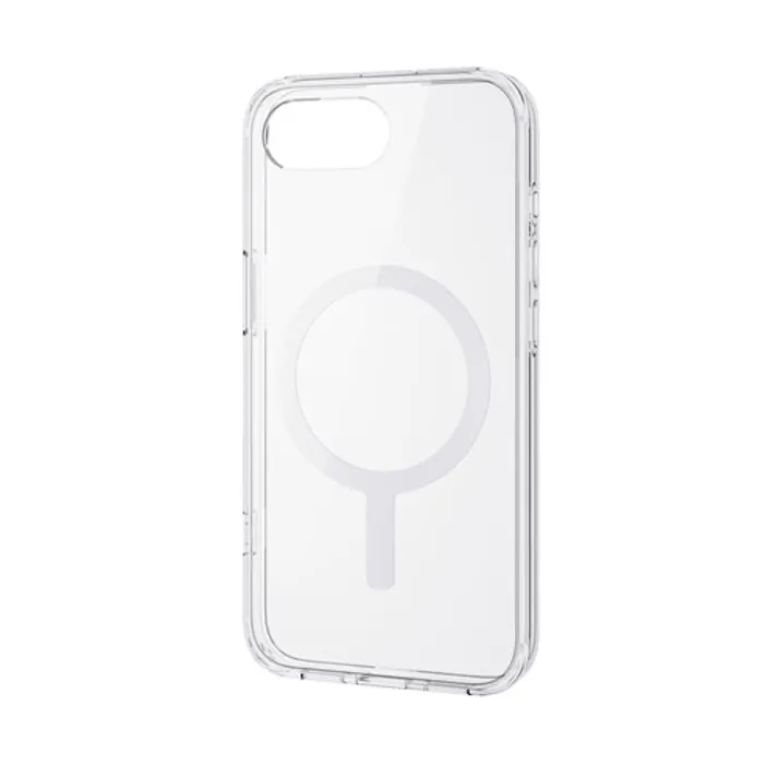 iPhone 16e ケース ハイブリッド 衝撃吸収 カメラレンズ保護設計 ホワイト