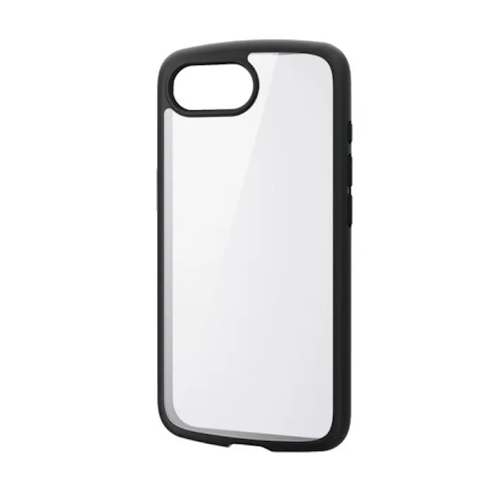 iPhone 16e ケース ハイブリッド 軽量 薄型 背面カメラ保護 ブラック