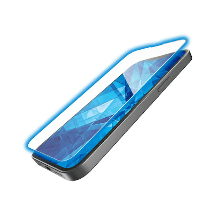 iPhone 16e ガラスフィルム 高透明 ブルーライトカット ダイヤモンドコート
