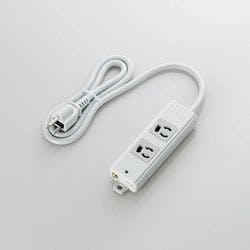 延長コード 電源タップ 1m 3ピン 2個口 マグネット付 熱に強い二重構造ケー 目安在庫=△ 電源ケーブル・延長コード 延長コード 電源タップ 1m 3ピン 2個口 マグネット付 熱に強い二重構造ケー 目安在庫=△ 電源ケーブル・延長コード