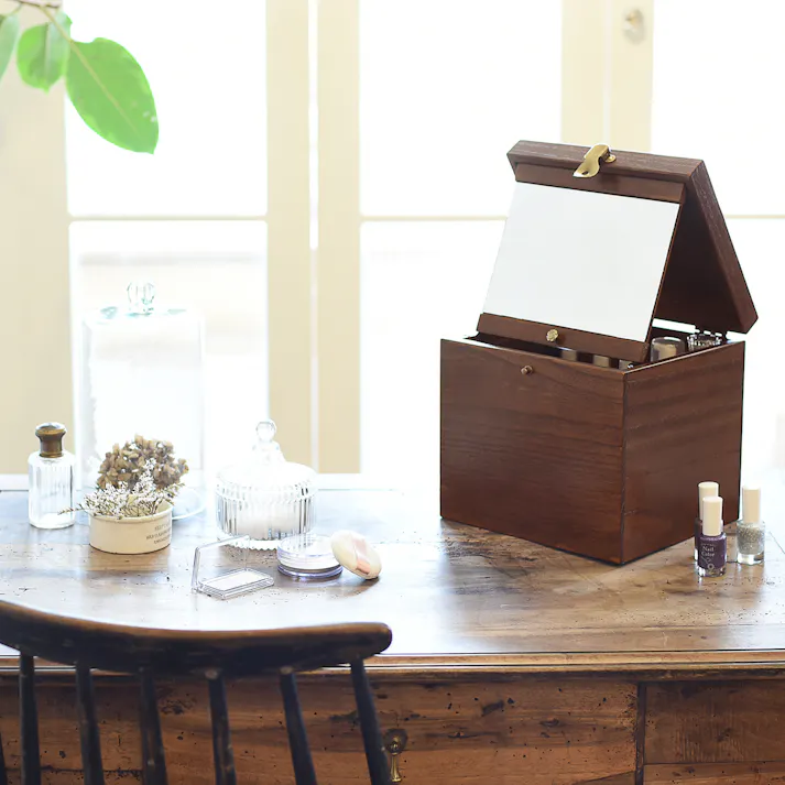 木製コスメティックボックス 017-512