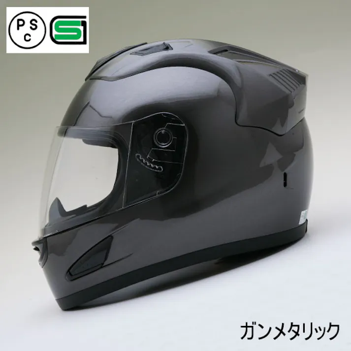 ネオライダース バイク ヘルメット NR-7 エアロデザイン ガンメタ Lサイズ ばいくへるめっと ばいく へるめっと バイクへるめっと ばいくヘルメット