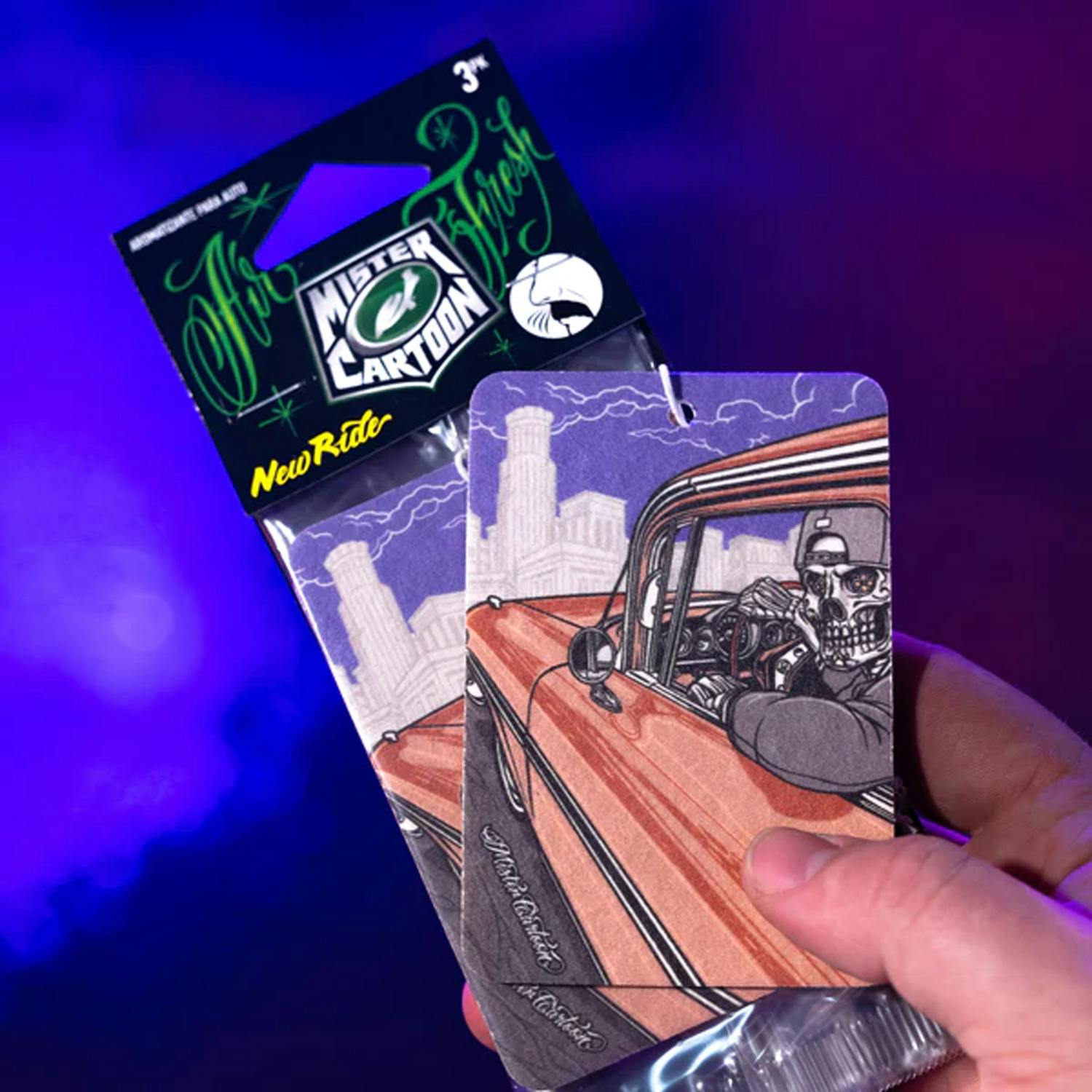 タートルワックス(Turtle Wax) Mister Cartoon ペーパーエアフレッシュ