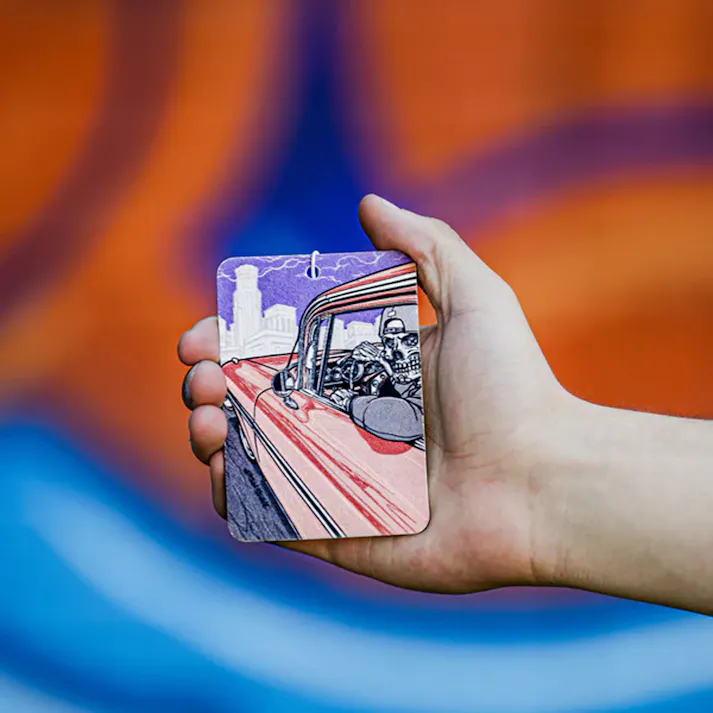 タートルワックス(Turtle Wax) Mister Cartoon ペーパーエアフレッシュナー ”New Ride” 3コ入り TW-54231 芳香剤 車内 室内