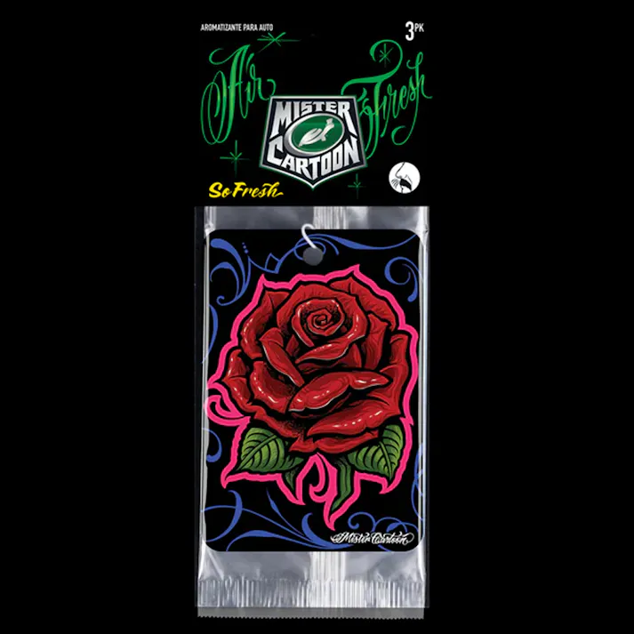 タートルワックス(Turtle Wax) Mister Cartoon ペーパーエアフレッシュナー ”So Fresh” 3コ入り TW-54232 芳香剤 車内 室内