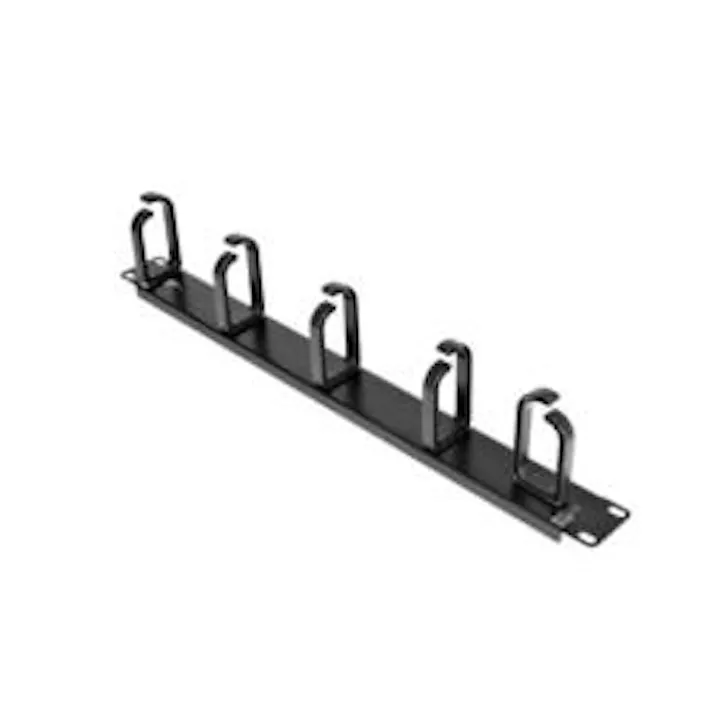 サーバーラック金具/ケーブルホルダー/1U/5x Dリング型フック