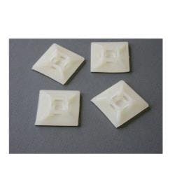 結束バンド固定具/タイマウントベース/粘着シート付き/100個入 目安在庫=○ パソコン・周辺機器 結束バンド固定具/タイマウントベース/粘着シート付き/100個入 目安在庫=○ パソコン・周辺機器