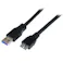 USB 3.0ケーブル/A - Micro-B/1m/IF認証SuperSpeed/オス/オス