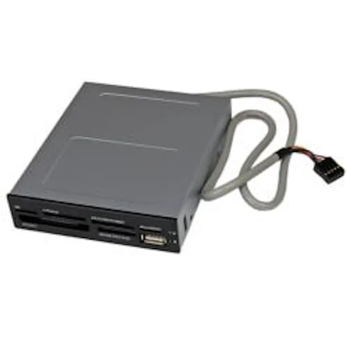 USBカードリーダー/USB-A 2.0/マルチカード/3.5インチベイ内蔵型