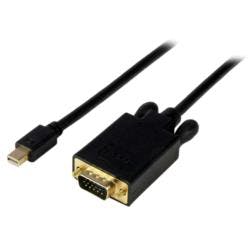 ディスプレイ変換ケーブル/mDP 1.2 - VGA/1.8m/1080p/ブラック 目安在庫=△ パソコン・周辺機器 ディスプレイ変換ケーブル/mDP 1.2 - VGA/1.8m/1080p/ブラック 目安在庫=△ パソコン・周辺機器