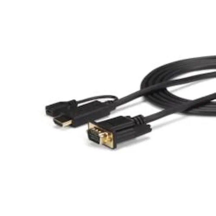 ディスプレイ変換ケーブル/HDMI - VGA/3m/1080p/ブラック