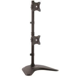 モニタースタンド/上下2画面/最大27インチ/45度チルト/360度回転 パソコン・周辺機器 モニタースタンド/上下2画面/最大27インチ/45度チルト/360度回転 パソコン・周辺機器