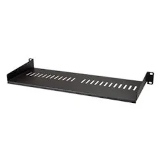 サーバーラック棚板/1U/19インチ/奥行18cm/放熱スリット有